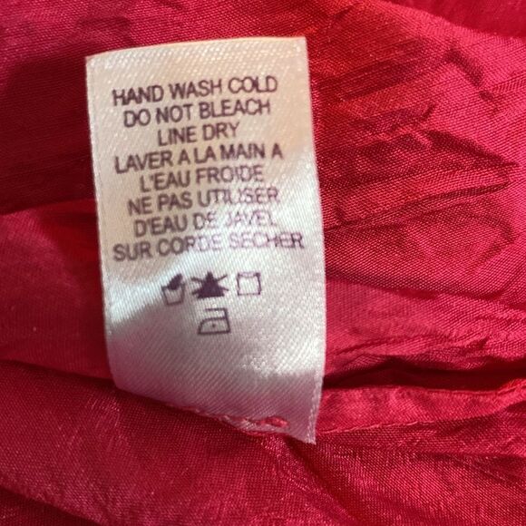 Calypso St Barth 100% Silk Wrap Dress Short Sleeves Pink size 0 - Picture 7 of 7